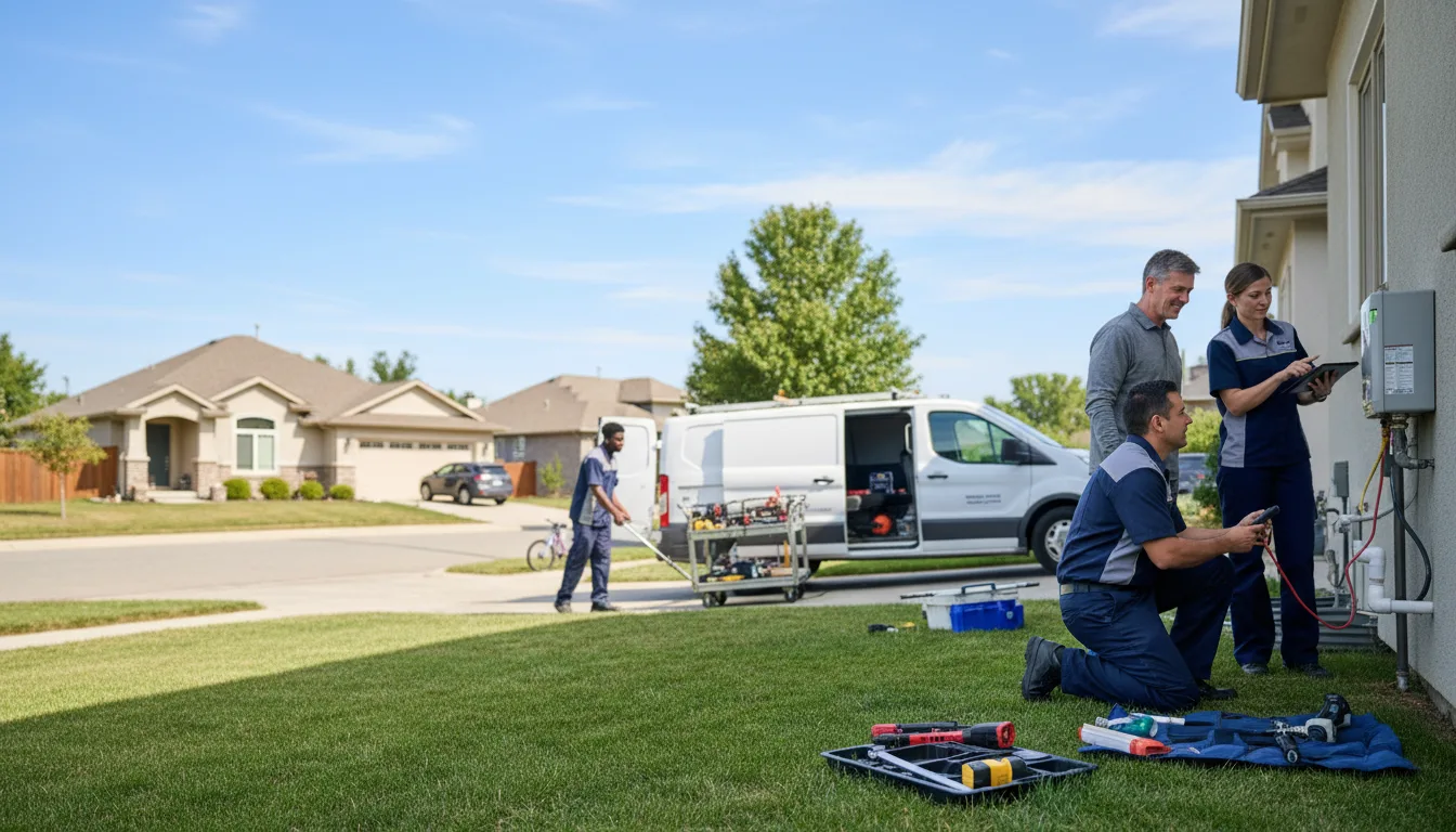 Tankless water heater service in Cleghorn, IA